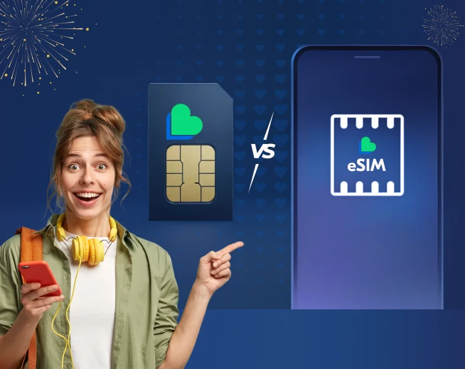 What is the difference between eSIM and Physical SIM?