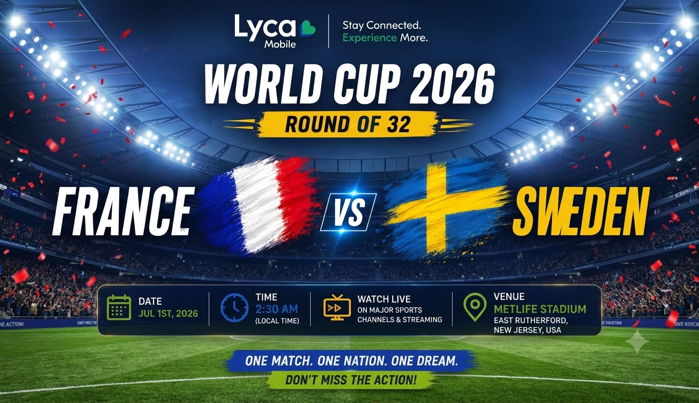 World Cup 2026 - France Vs Sweden Match