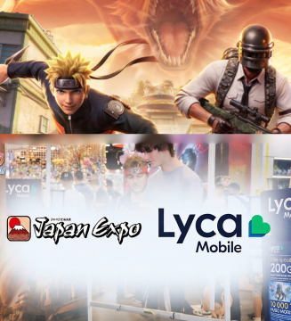Stand Lycamobile et PUBG MOBILE à Japan Expo 2026  