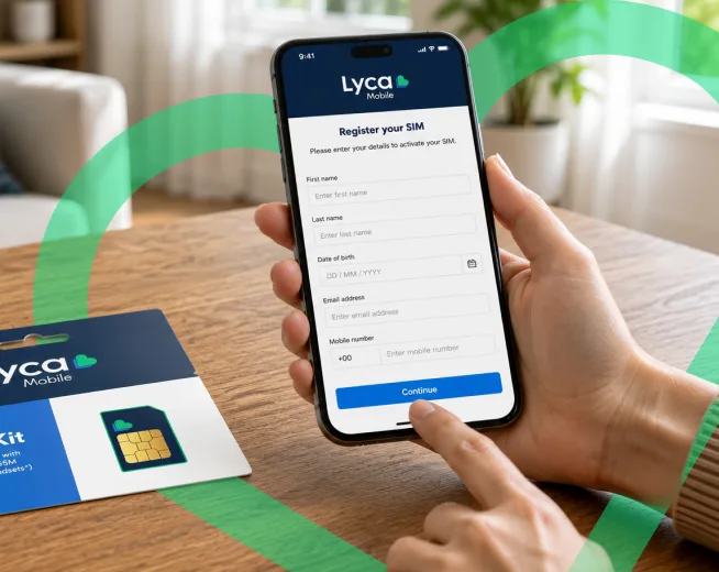 How to Register Your Lyca Mobile SIM Card & eSIM