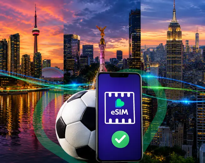 eSIM for FIFA World Cup 2026 - Mobile