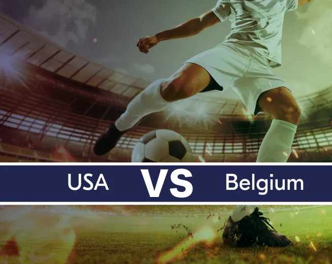 USA vs Belgium - Match Prediction Mobile